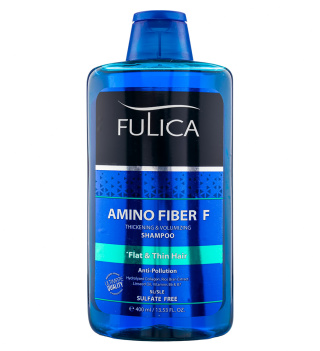 شامپو تقویت کننده مو فاقد سولفات حاوی Amino Fiber F حجم 400 میل فولیکا